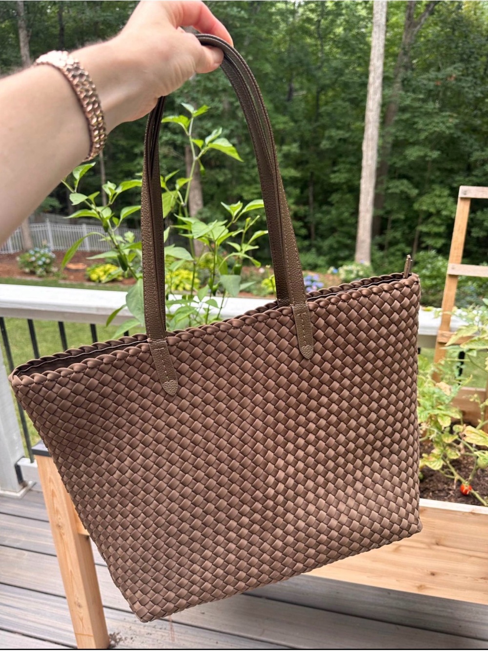 Naghedi Jetsetter Tote in Cashmere Small
